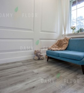 SPC ламинат Damy Floor Family Дуб Рустикальный Cерый TCM369-28